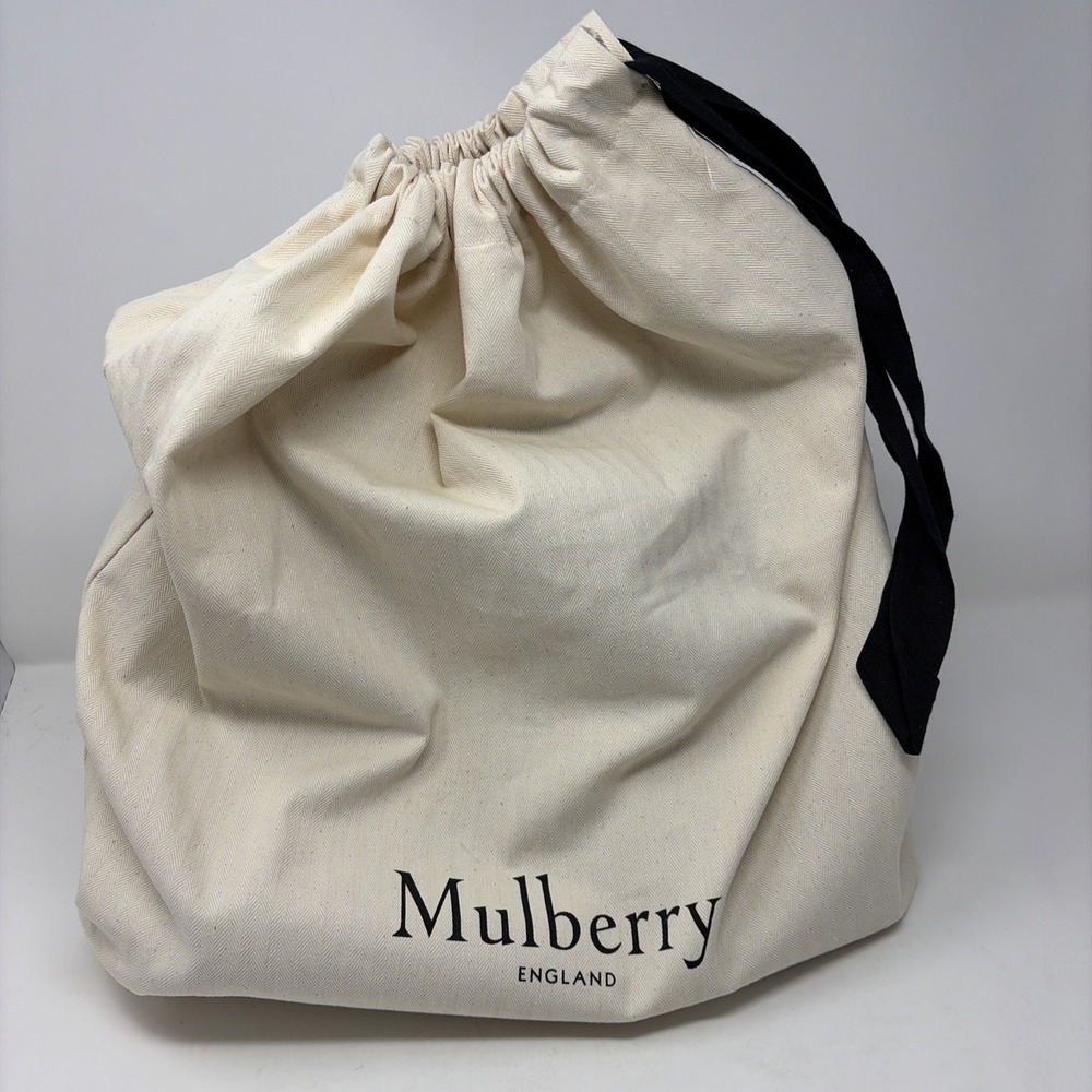 Mulberry Small Millie Tote Legacy NVT Oak Leather Made England Dust Bag - Picture 16 of 16